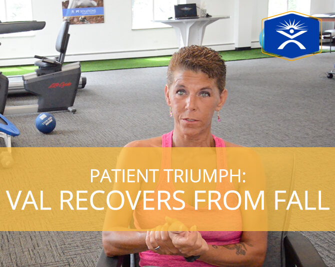 Patient Triumph: Val Dusts Off Her Back After Major Fall