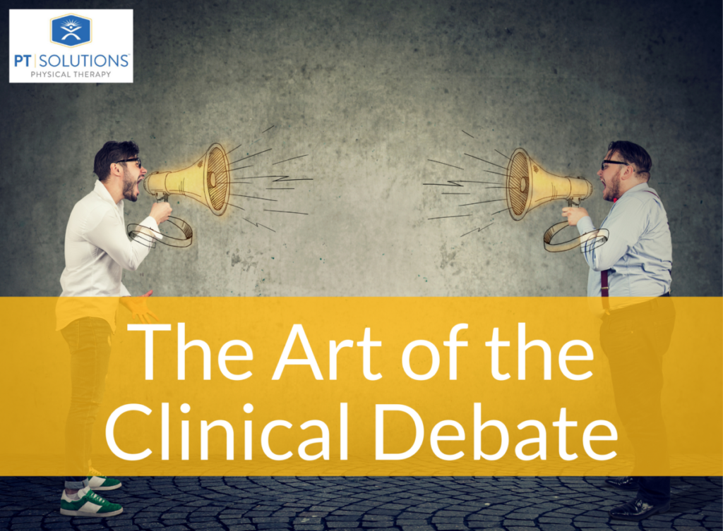 The Art of the Clinical Debate