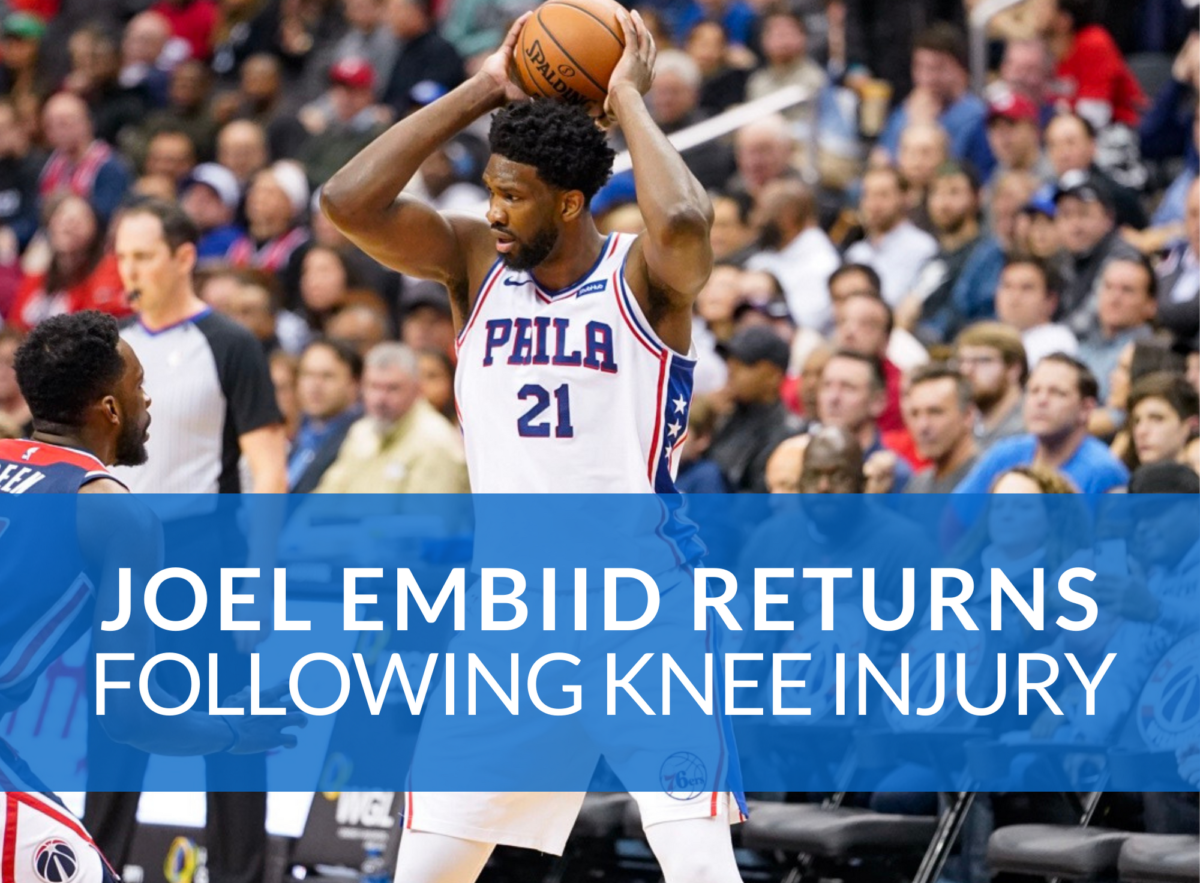 Joel Embiid Knee Injury Rehab