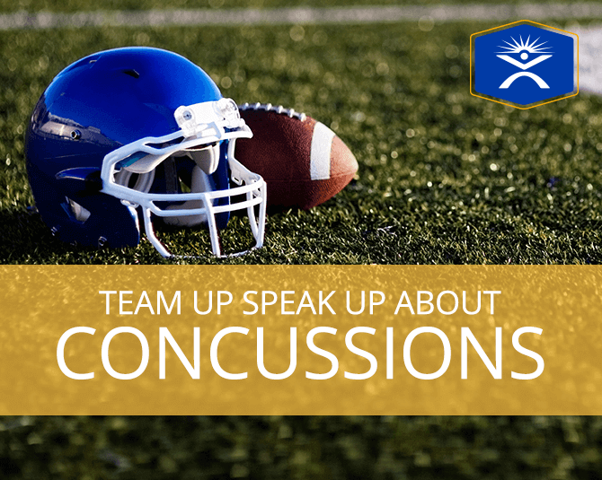 Team Up Speak Up with Concussion Legacy Foundation