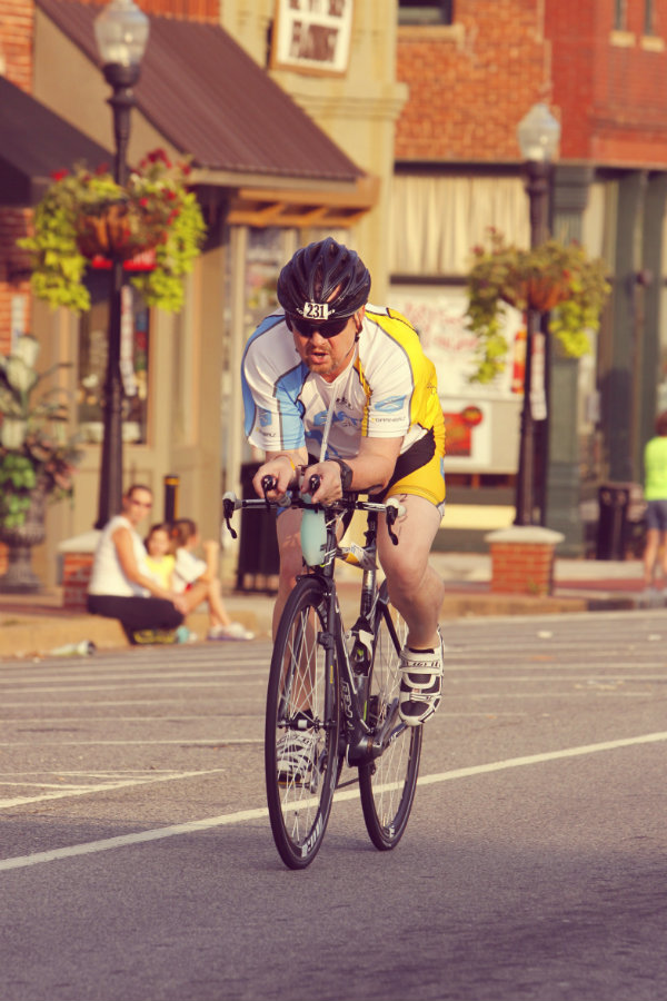 Tim First Sprint Tri 062412 Bike