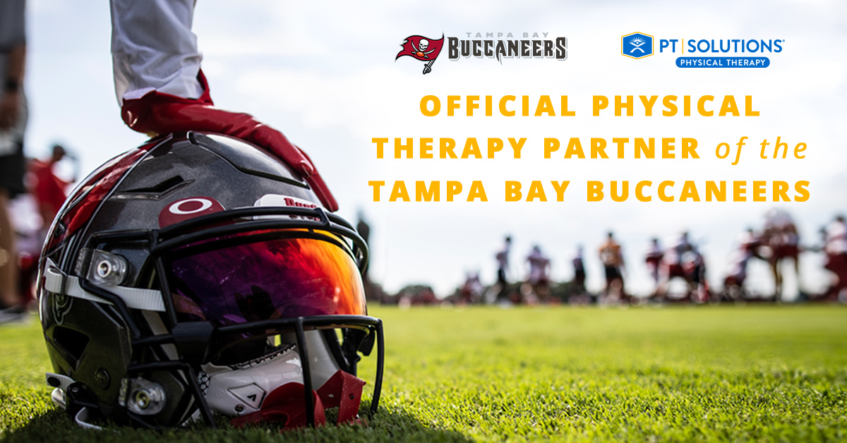 The Buccaneers introduced PT Solutions as the Official Physical Therapy Partner of the Tampa Bay Buccaneers.