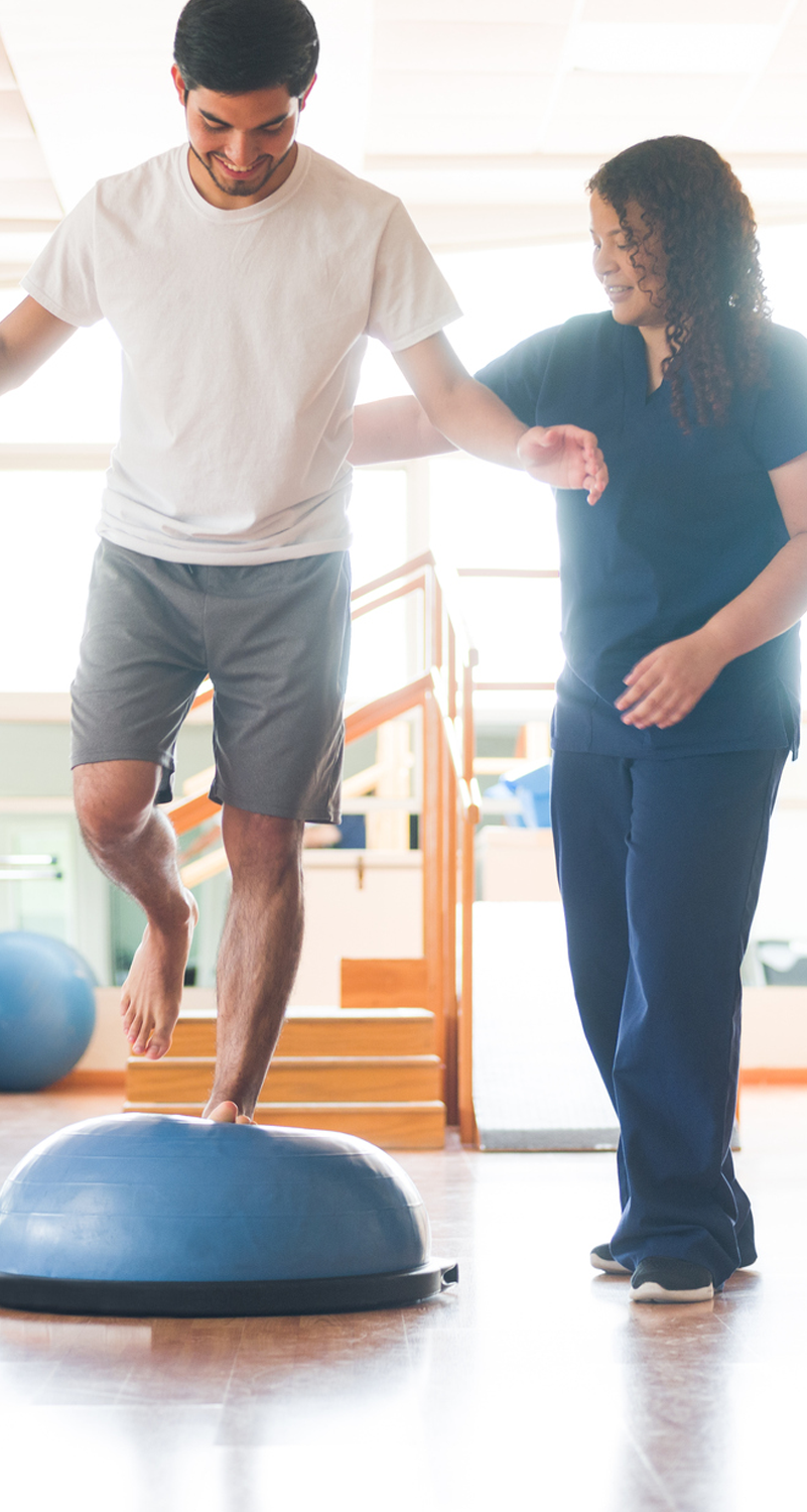 Balance training recovery